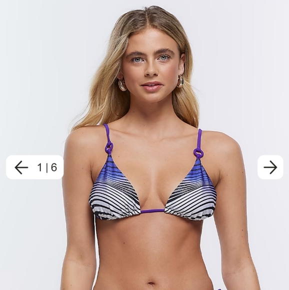 River Island bikini - US 4 - Picture 1 of 8